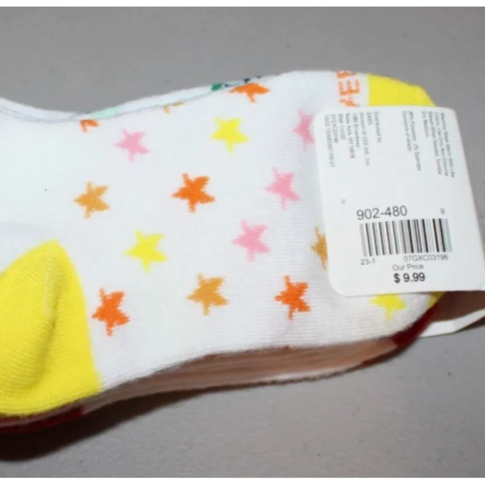 Kid's Days of the Week Socks 6-Pack Small Children's 7-9 Smart Feet